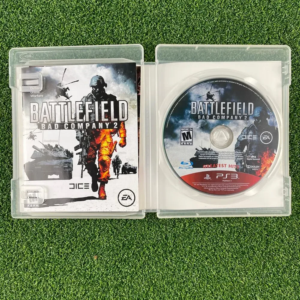 Battlefield: Bad Company 2 (Sony PlayStation 3, 2010) PS3 CIB